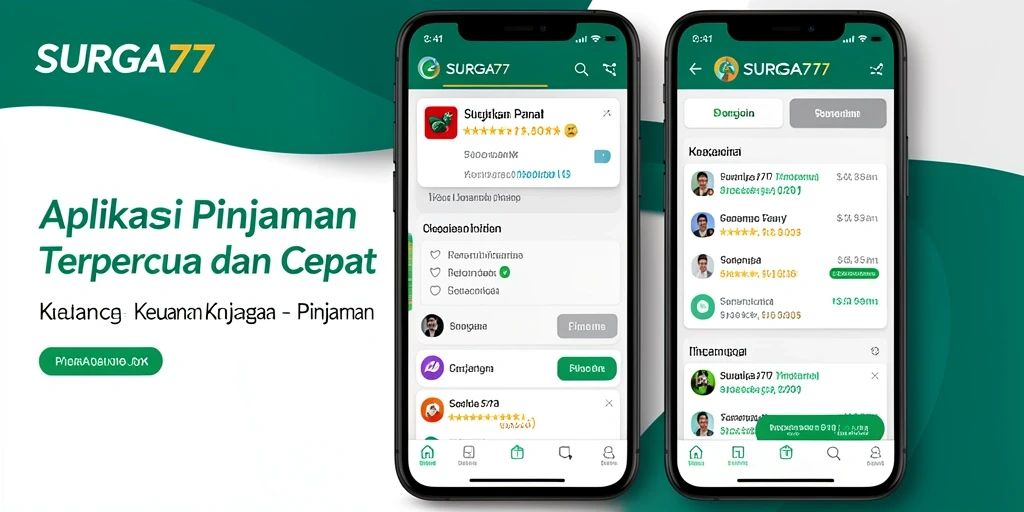 Antarmuka pengguna yang intuitif untuk pengajuan pinjaman.